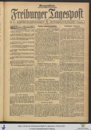 21.11.1919 (Morgenblatt)