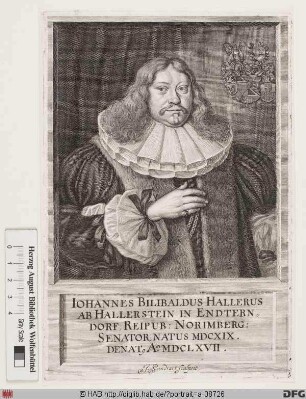 Bildnis Johann Willibald Haller (von Hallerstein)