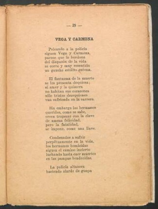 Vega y Carmona