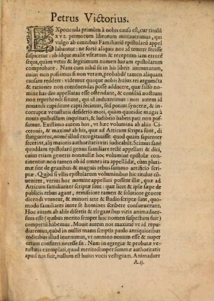 Epistolae familiares