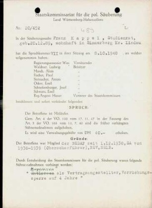 Kappel, Franz