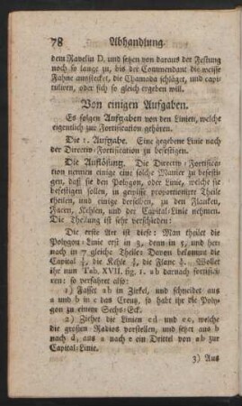 Von einigen Aufgaben.