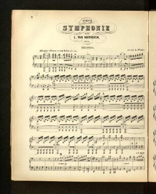 Achte Symphonie von L. Van Beethoven.