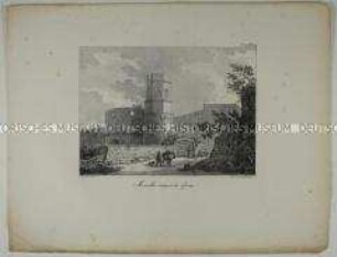 Murailles antiques de Girone (T. II/Pl. 92 des Mappenwerkes: Souvenirs Pittoresques)