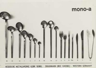 Bestecksatz Serie „mono-a“