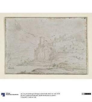 Ansiedlung in felsiger Landschaft