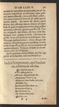 Index Scriptorum ...
