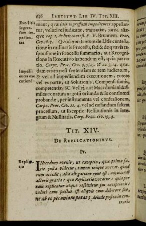 Tit. XIV. - Tit. XVI.