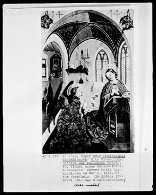 Marienaltar — Verkündigung an Maria