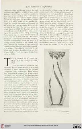 11: The national competition : South Kensington, 1897$nElektronische Ressource