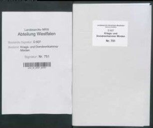 Amt Rahden - Vogtei Rahden - Bauerschaft Varl: Unterlagen der Revisionskommission - Band 2