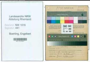 Entnazifizierung Engelbert Boehling , geb. 30.04.1906 (Bauer)