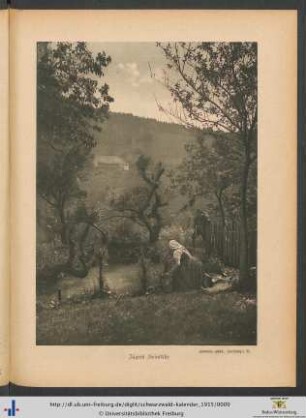 Illustration: Jägers Heimkehr.