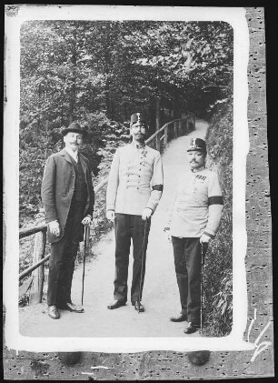Karlsbad. Erzherzog Eugen von Österreich in Karlsbad