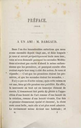 Oeuvres complètes de M. de Lamartine, 2. Nouvelles méditations poétiques avec commentaires