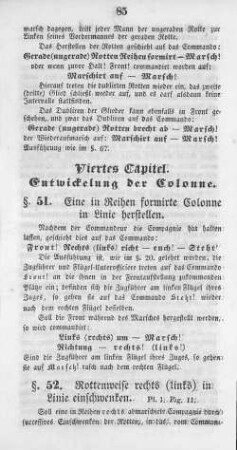 Viertes Capitel. Entwickelung der Colonne.