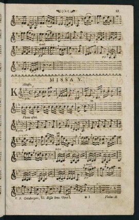 33-50, Missa V. - Missa VI.
