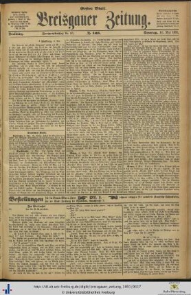 10.05.1891 (Erstes Blatt)