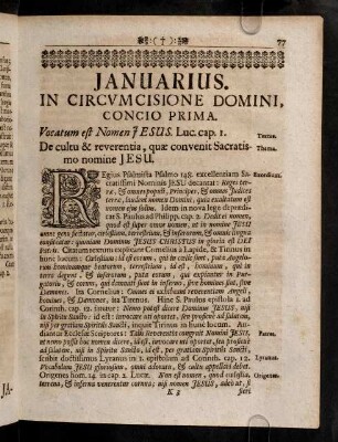 77-90, In Circumcisione Domini