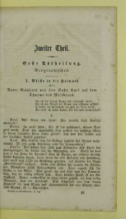 Zweiter Theil