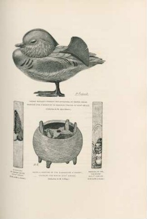 Canard mandarin formant brule-parfumes, ... Kodzouka en bronze rouge. ... Boite a parfums en fer ... Kodzouka en fer par Koushi ...