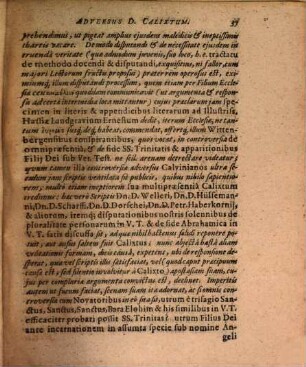 Synopsis controversiarum potiorum, quae ecclesiae Christi cum haereticis et schismaticis modernis ... intercedunt : XLIII disputationibus expedita