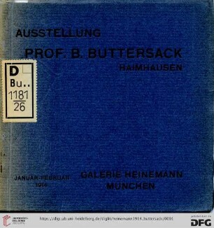 Buttersack-Ausstellung
