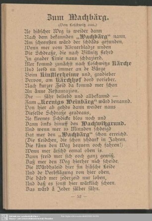 [V. Nach dem Wachberg]