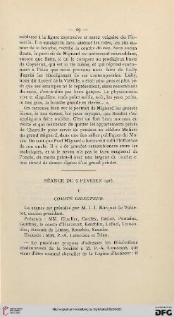 Séance du 6 février 1925