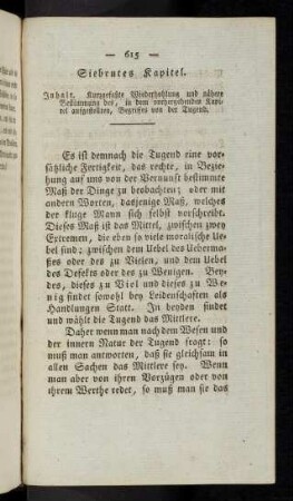 615-617, Siebentes Kapitel