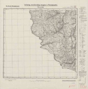 5865 (alte Nr.: 3381) Rosenthal in Schlesien, Meßtischblatt (4cm - Karte)