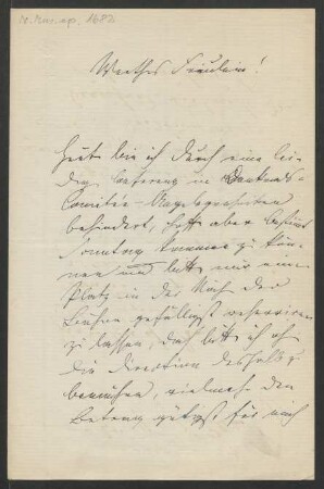 Brief an Georgine Schubert : 19.01.1860