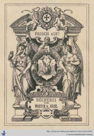 Exlibris (Universitätsbibliothek Freiburg i. Br., PO 2019/112).