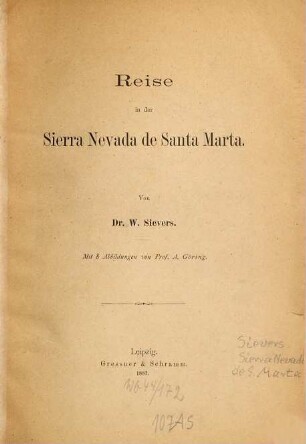 Reise in der Sierra Nevada de Santa Marta