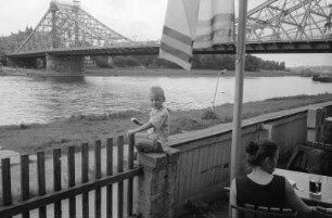 In Dresden an der Elbe : In Dresden an der Elbe, Blaues Wunder