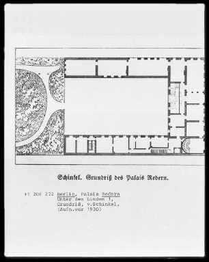Palais Redern, Unter den Linden 1 in Berlin
