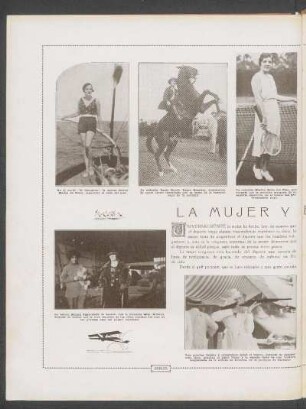 La mujer y el deporte