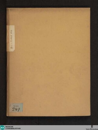 Schreiben an Jacob Dornkrell ab Eberhertz, Dresden - Cod. Durlach 247