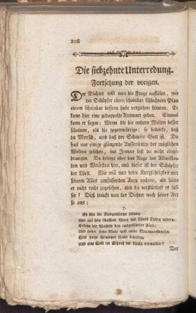 Die siebzehnte Unterredung. Fortsetztung der vorigen