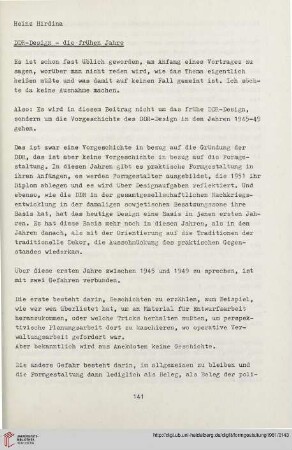 5: DDR-Design - die frühen Jahre