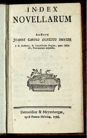 Index Novellarum