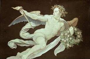 Hymen mit Fackel und Kranz