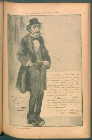 Un autógrafo del general Mitre
