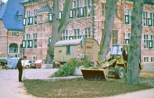 Schloß Reinbek: Erdarbeiten