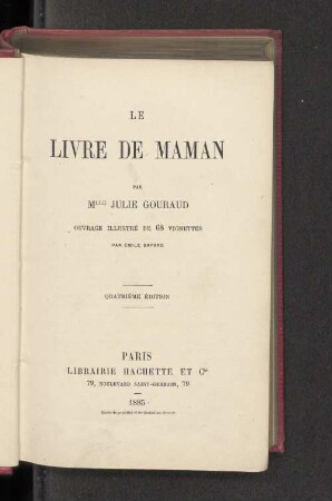 Le livre de maman