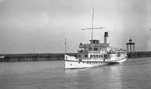Friedrichshafen Hafen Raddampfer Hohentwiel