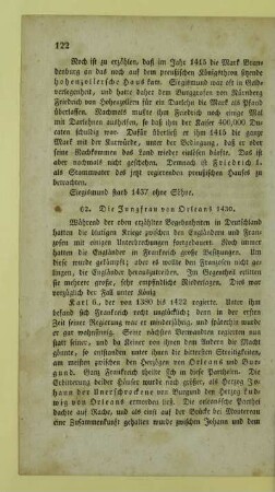 62. Die Jungfrau von Orleans 1430