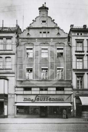 Fassade des Bürgerhauses Alter Markt Nr. 49 in Elbing