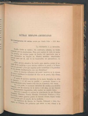 Letras hispano-americanas