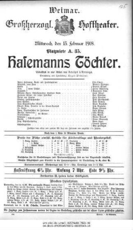 Hasemanns Töchter